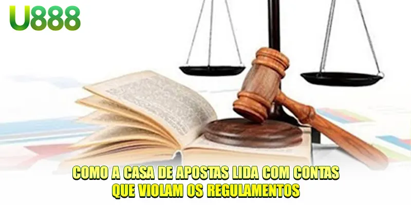 Como a casa de apostas lida com contas que violam os regulamentos