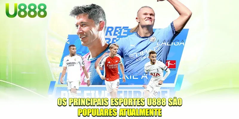 Os principais esportes U888 são populares atualmente