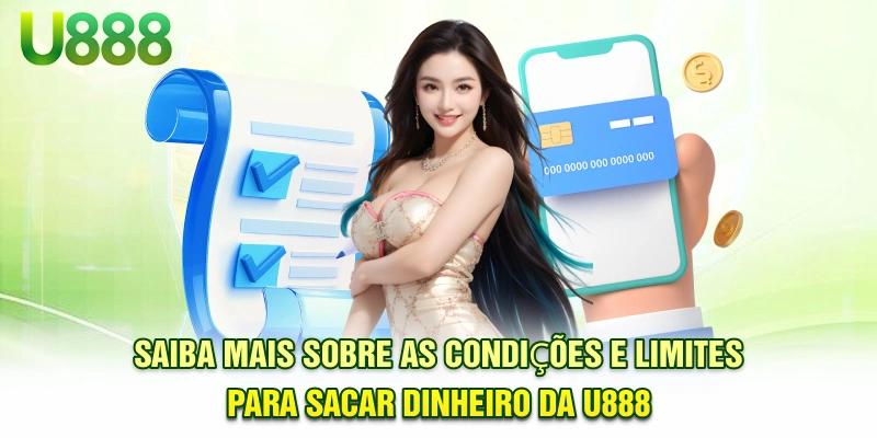 Saiba mais sobre as condições e limites para sacar dinheiro U888